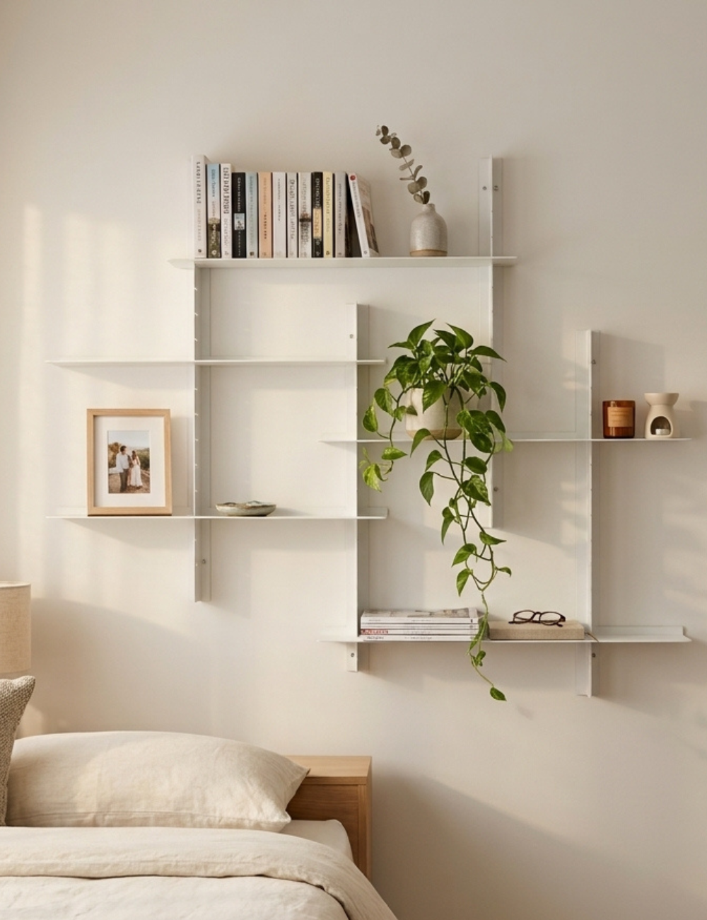 Wall Mounted Adjustable Shelf