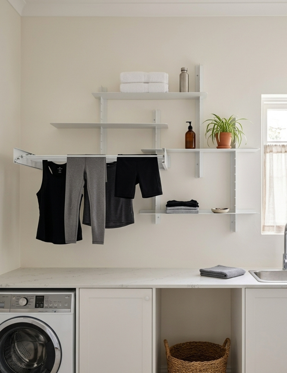 Wall Mounted Adjustable Shelf