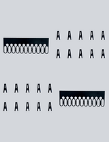 Sock & Underwear Hanger Kit (x2 sock hangers & 20 pegs)