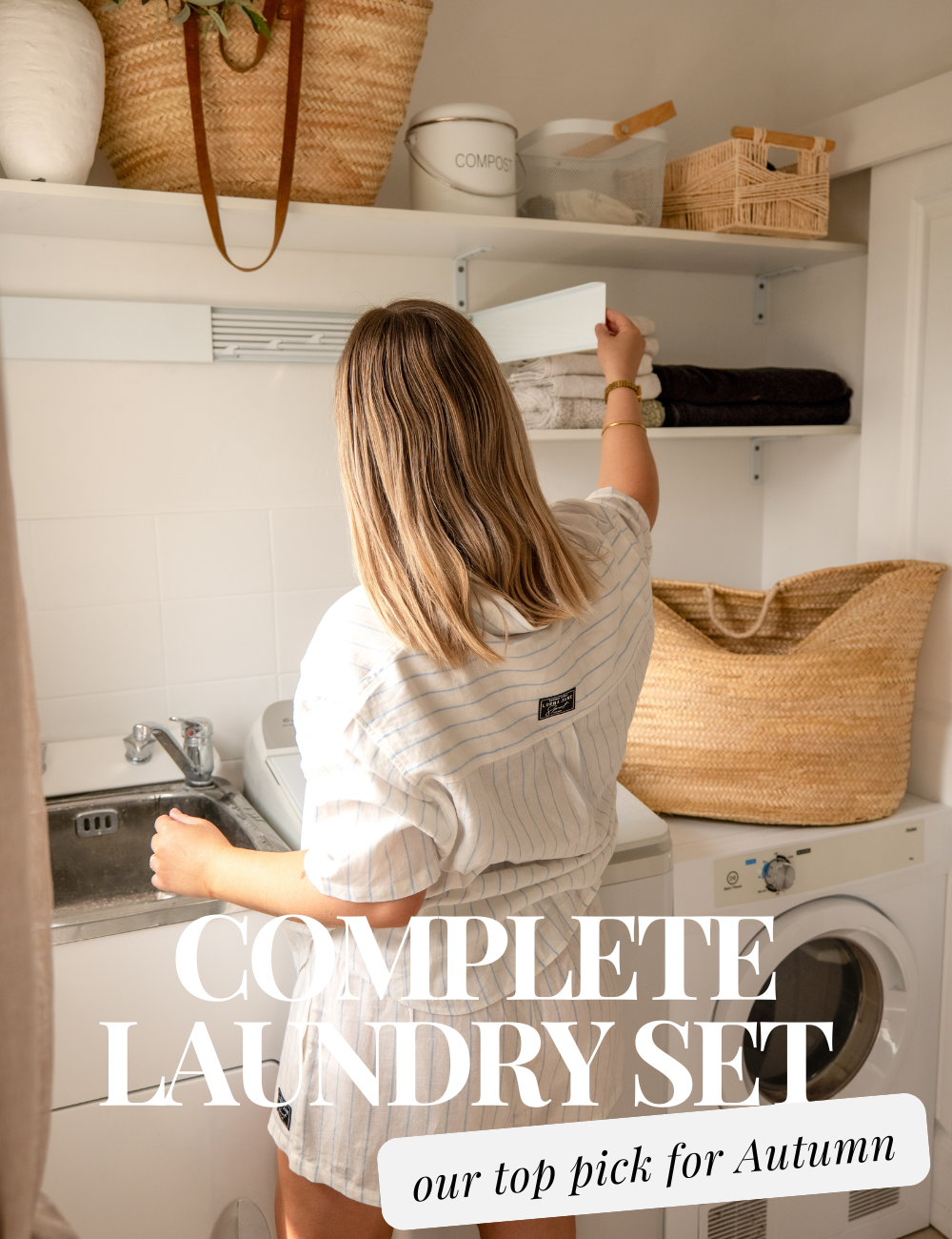 100cm Laundry Bundle Set