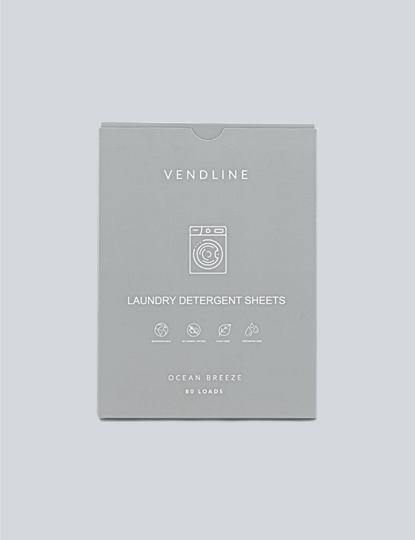 Eco-friendly laundry detergent sheets up to 80 washes