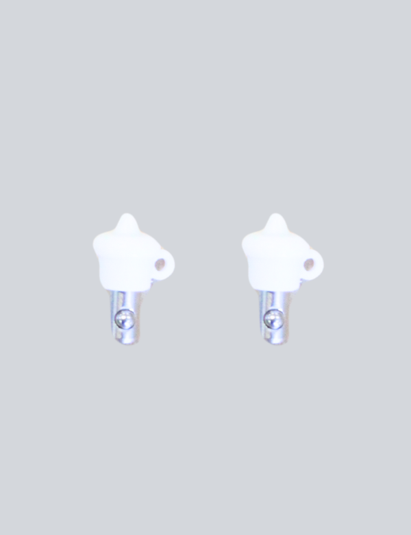 Caravan rack locking pins for secure drying rack installation