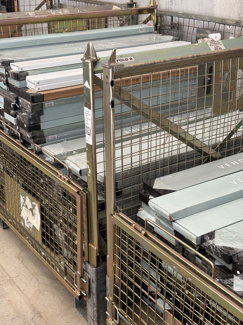 Vendline clearance stock in the warehouse